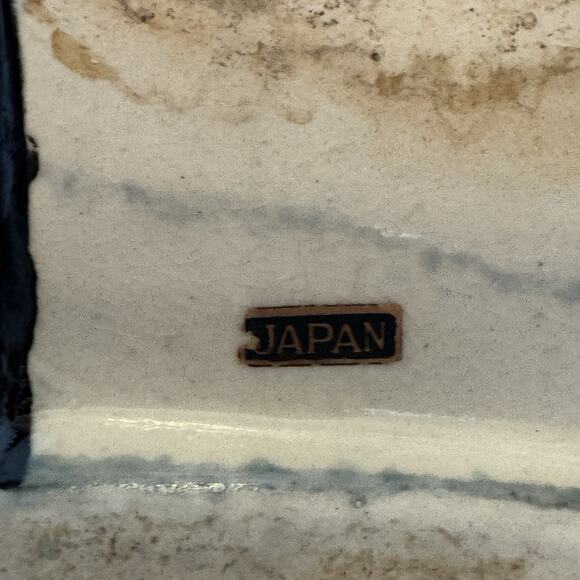 VTG Ceramic Planter Old Shoe Boot House Bird Japan Art Pottery Kitschy Decor - Picture 14 of 16